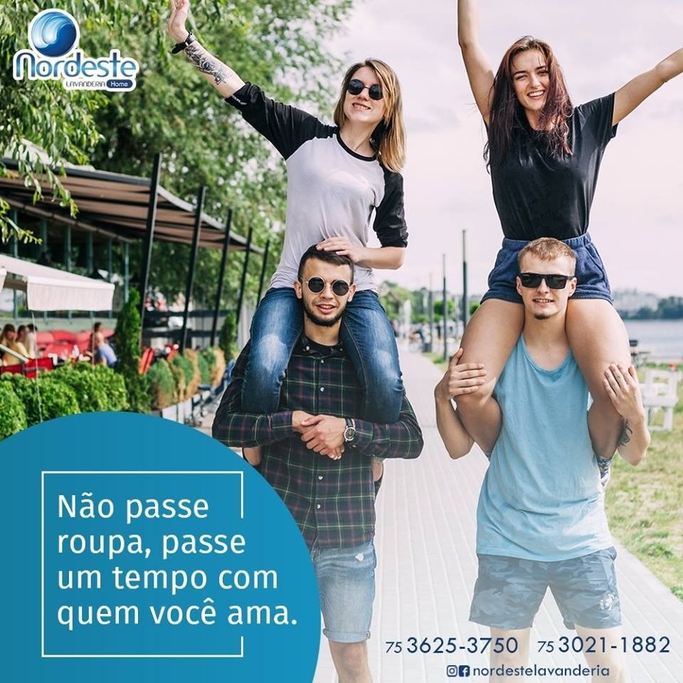 Deixe suas roupas por conta da Nordeste Lavanderia!