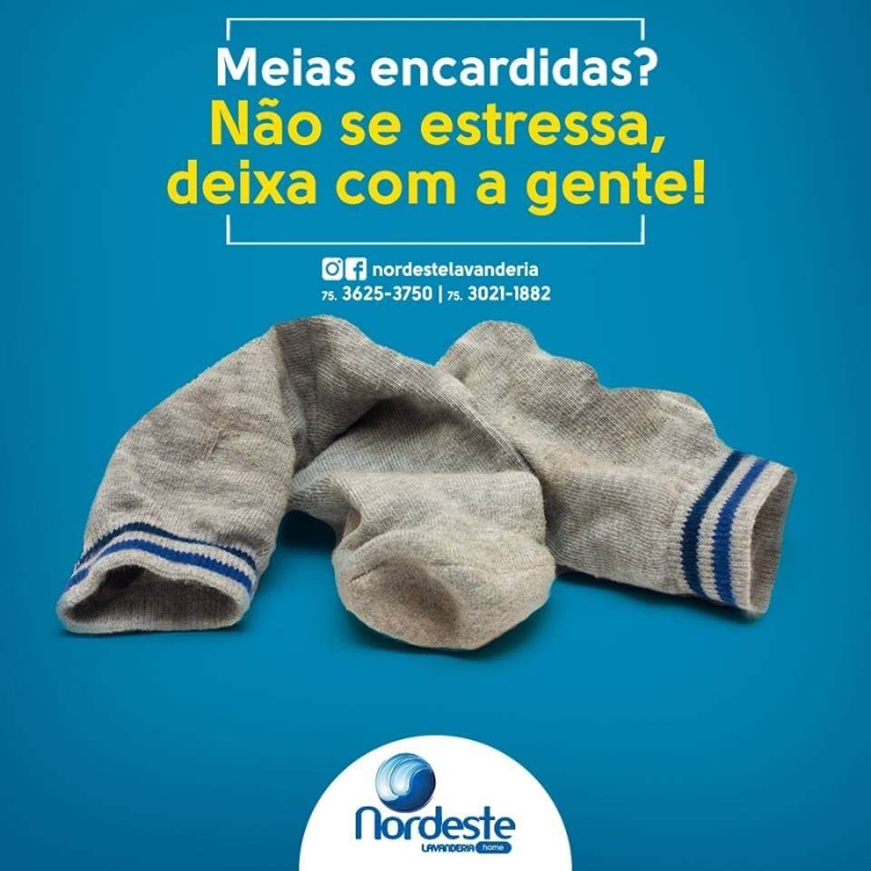 Com a Nordeste não existe sujeira!