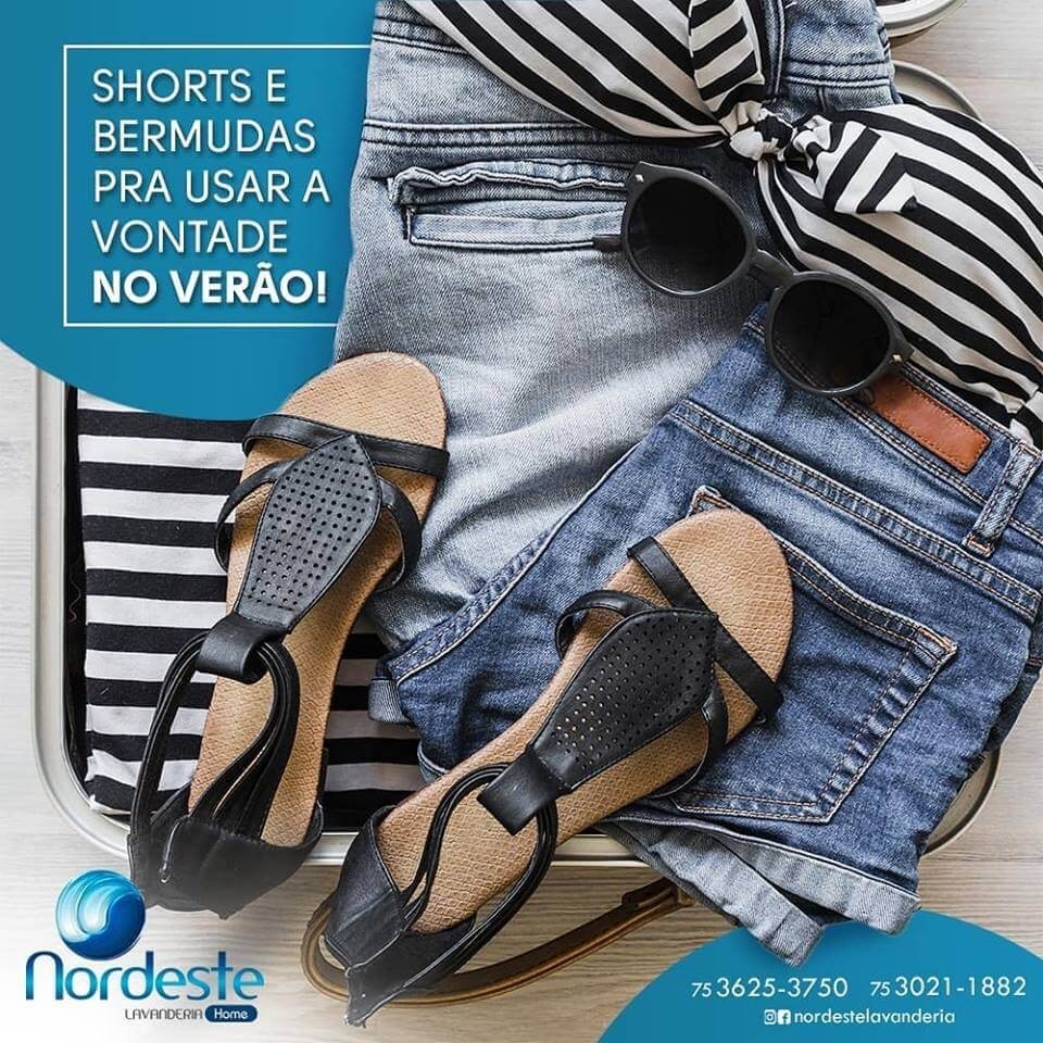 A Nordeste entrega sua roupa limpinha e cheirosa!