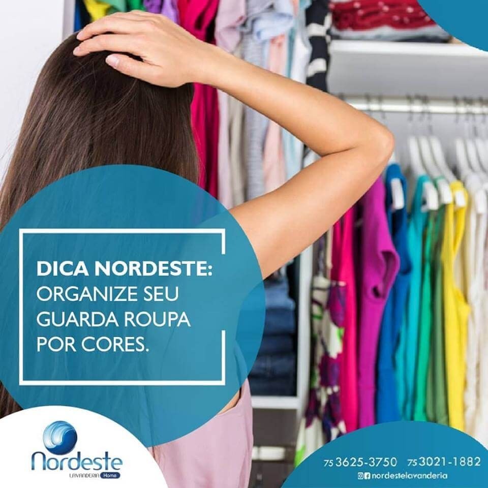 Não esquece: roupa suja é aqui na Nordeste Lavanderia!