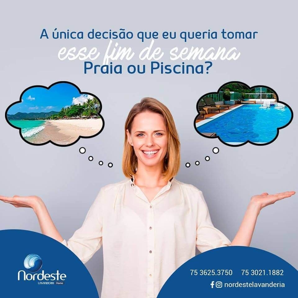 A Nordeste cuida com carinho da suas roupas