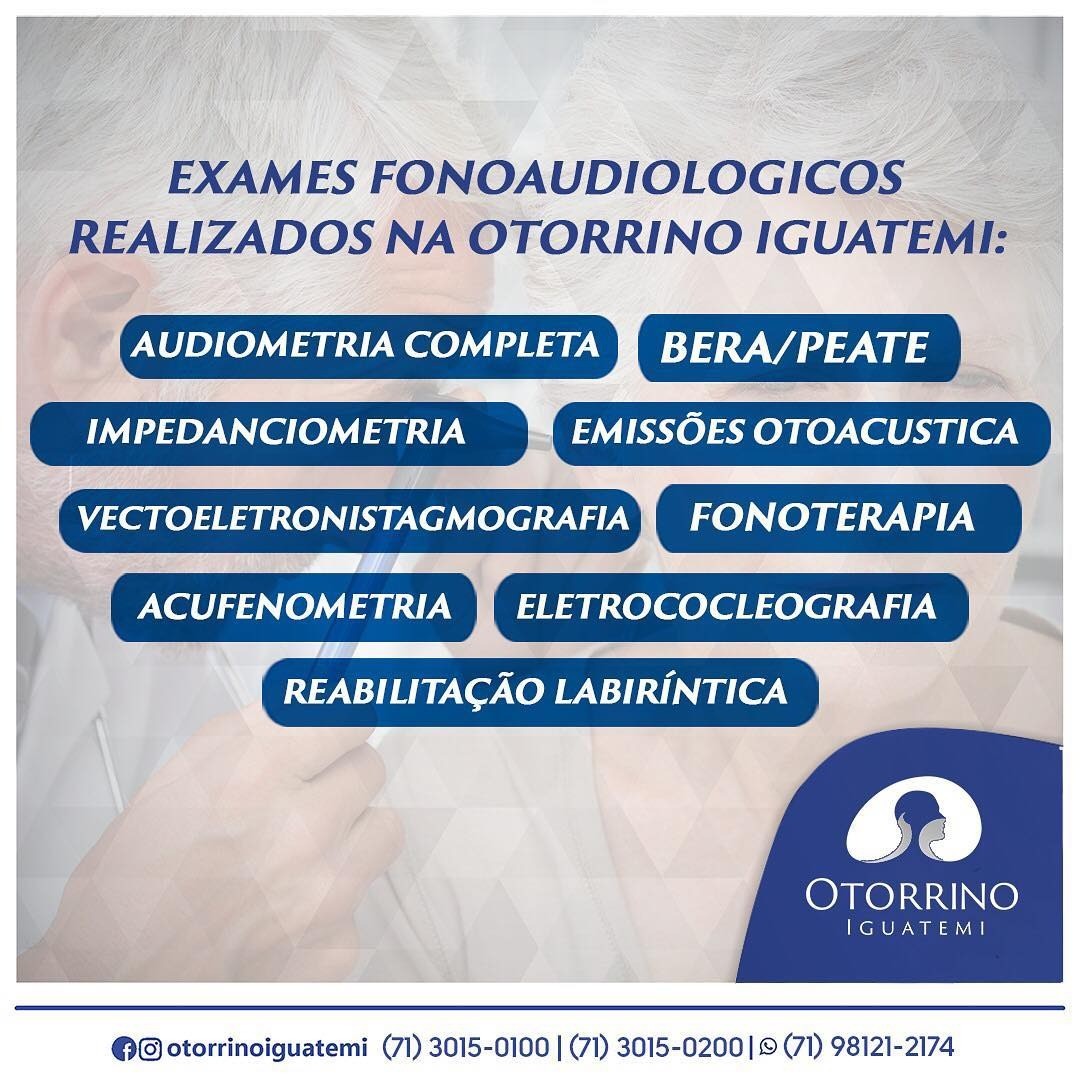 Agende um avaliação com a Otorrino Iguatemi!