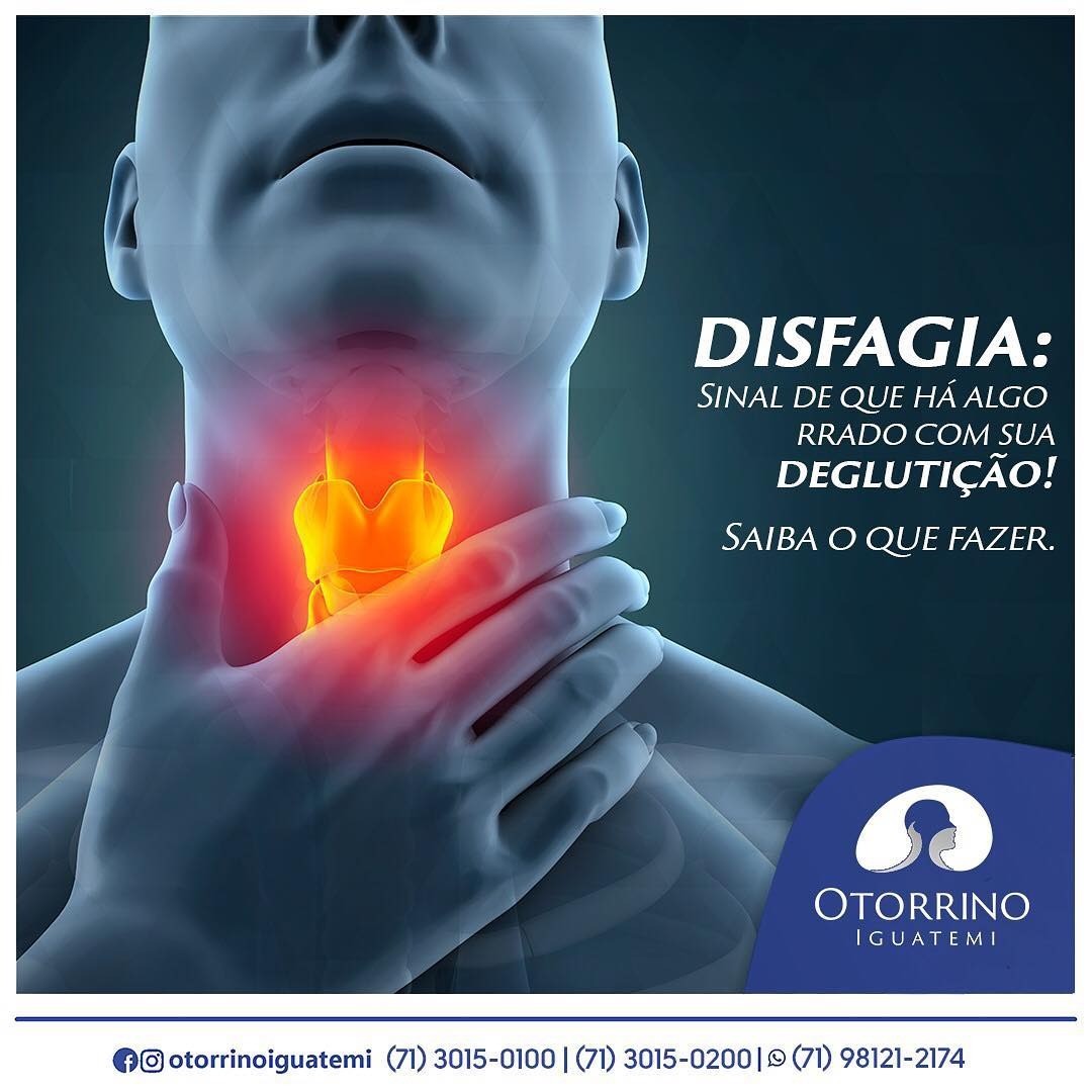 Fique atento aos sintomas da disfagia!