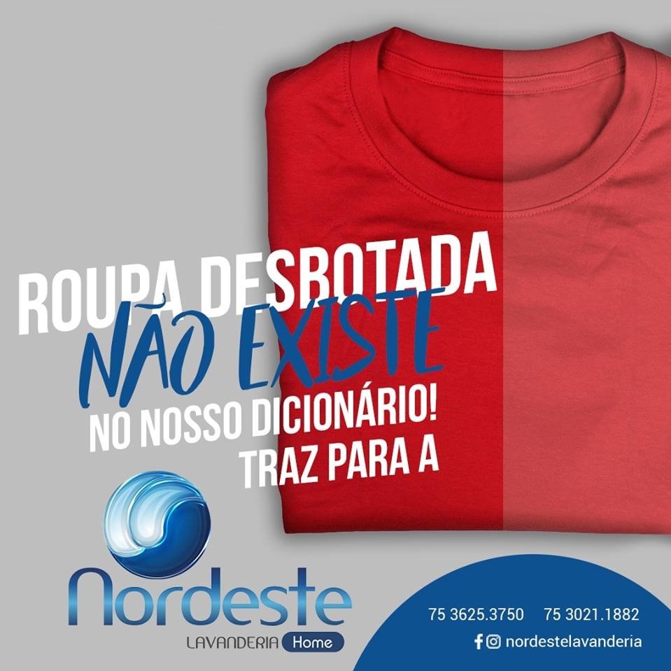 Aqui na Nordeste você pode escolher a cor do seu tingimento e voltar pra casa com a sua roupa favorita!