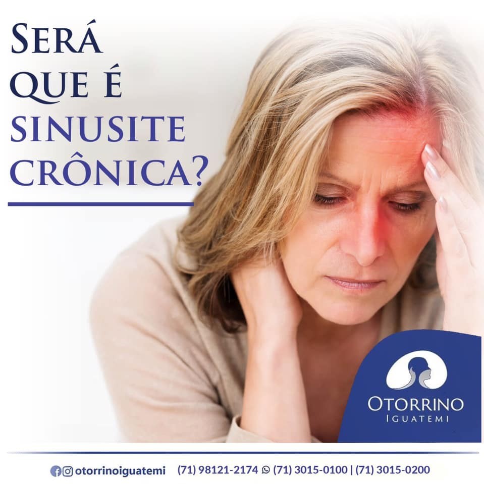 Otorrino Iguatemi: Será que é sinusite?