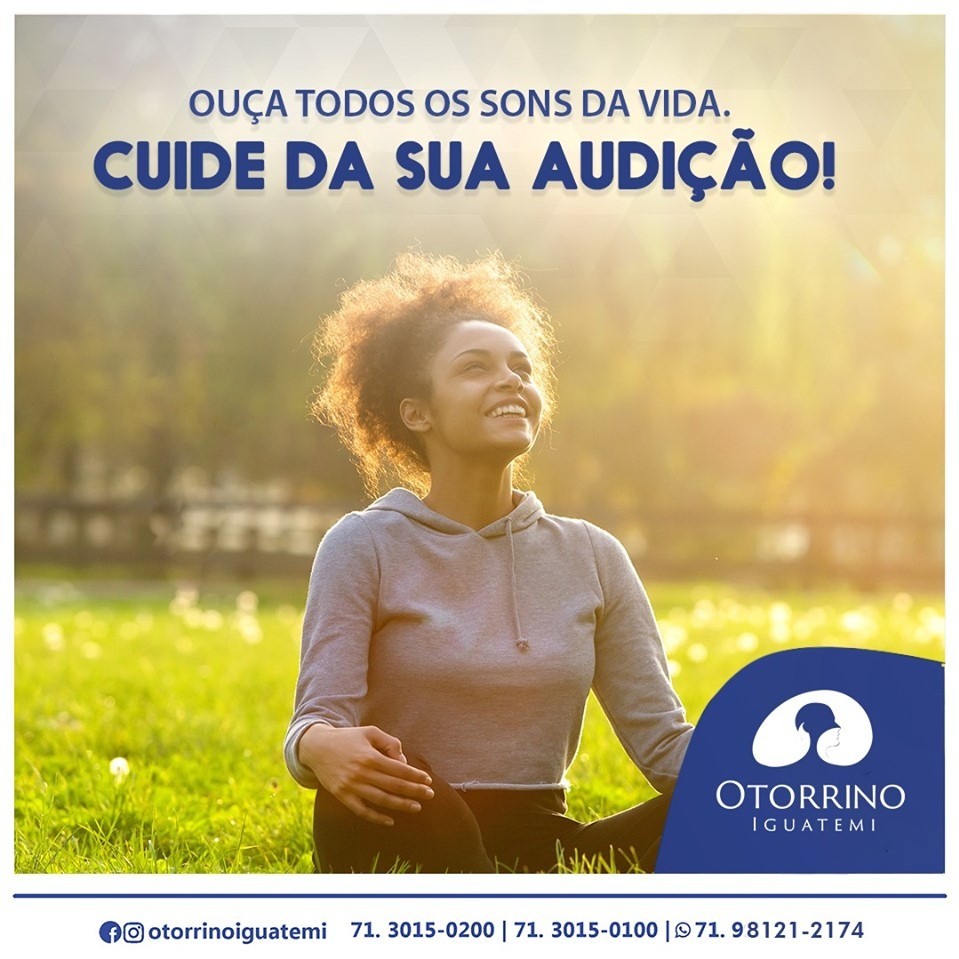 Aqui na Otorrino Iguatemi é o lugar certo para cuidar da sua audição!
