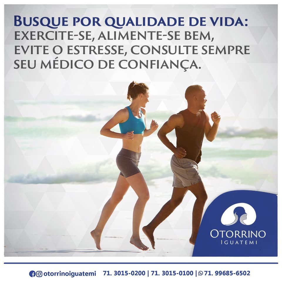 Otorrino Iguatemi em: Exercite-se, faz bem!
