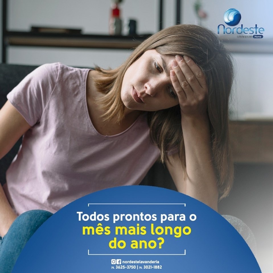 Não deixa que esse mês te deixe cheio de roupa suja, traz para a Nordeste !
