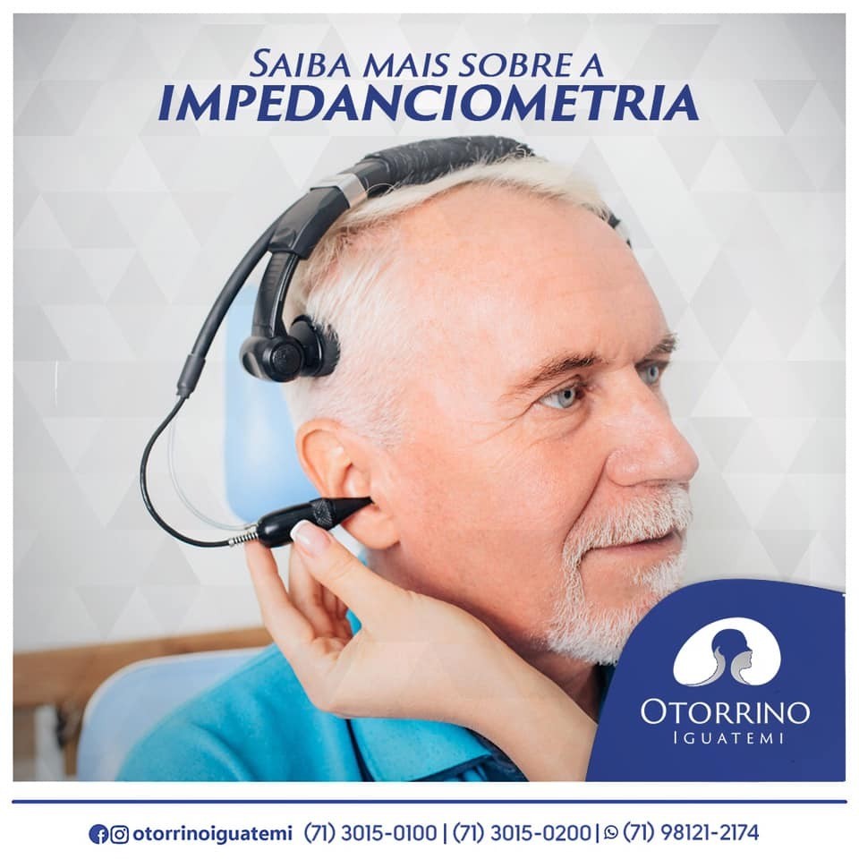O exame de IMPEDANCIOMETRIA