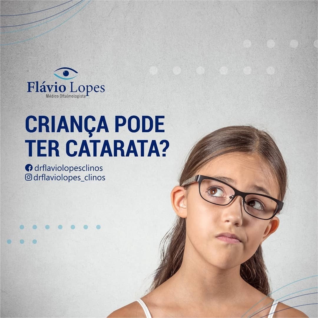 Criança pode ter catarata?