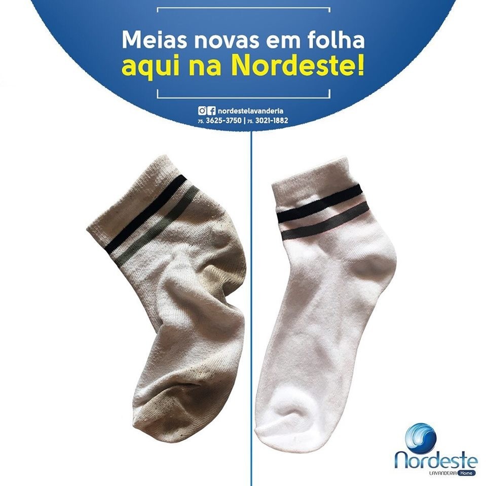 Suas meias só andam encardidas?