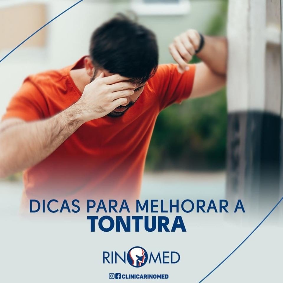 Dicas para melhorar a tontura!