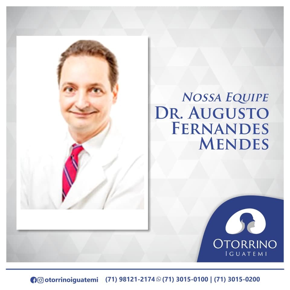 Dr. Augusto está pronto para te atender!