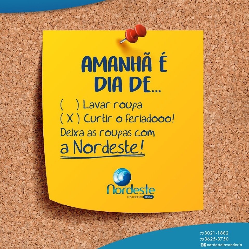 Fique descansada no feriado