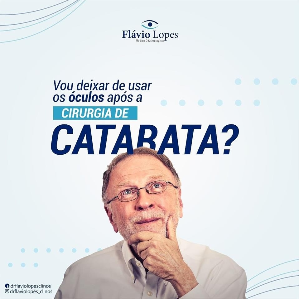 Cirurgia de catarata!