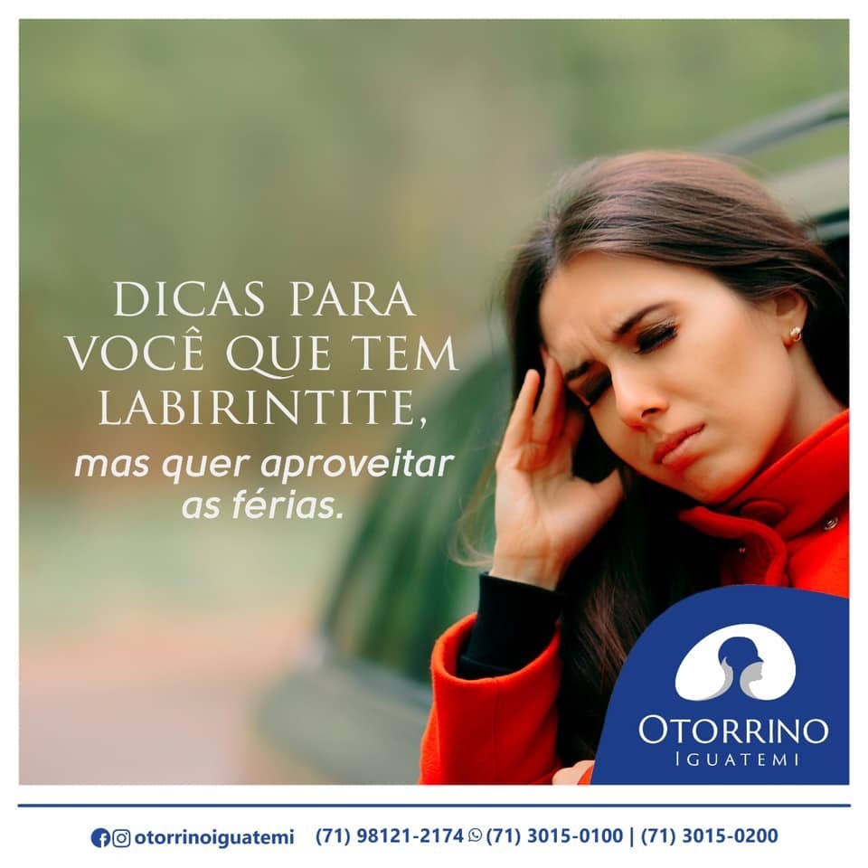 Algumas dicas para quem sofre com labirintite!!