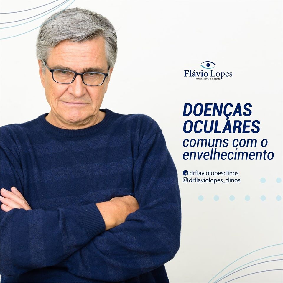 Doenças oculares comuns em idosos!