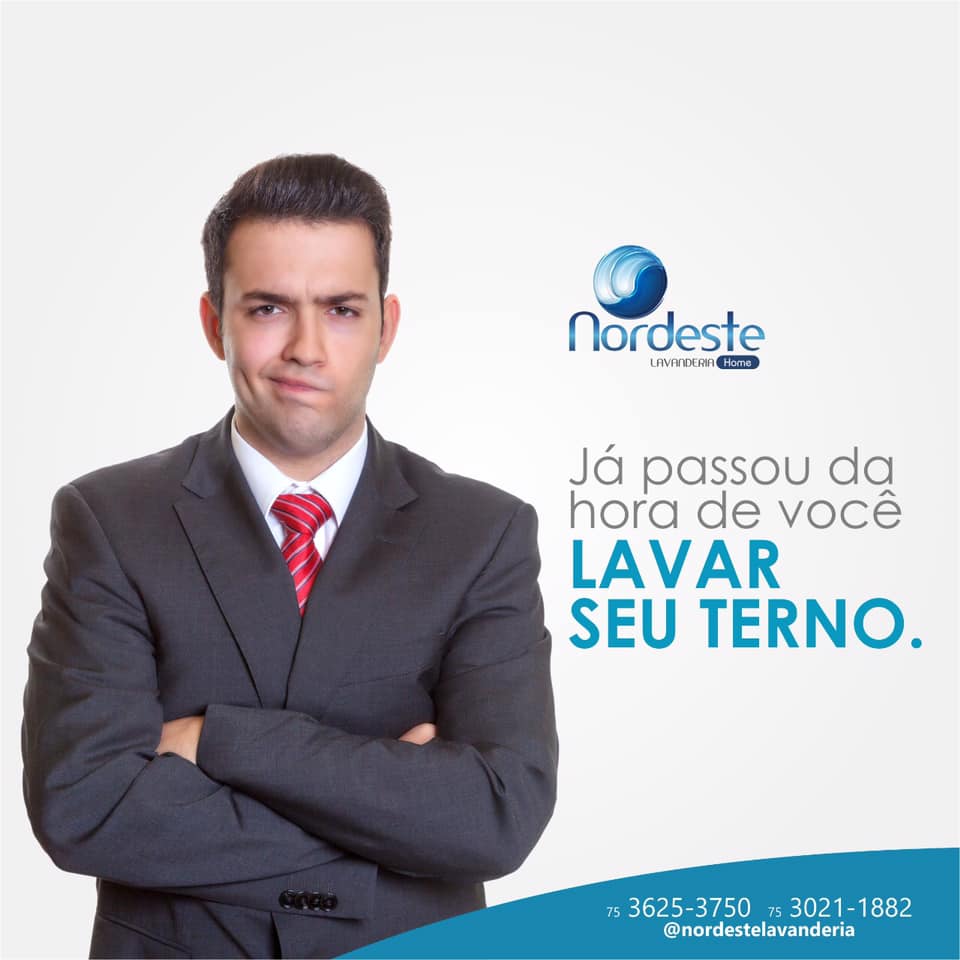 Deixe a lavagem do seu terno por conta dos especialistas.