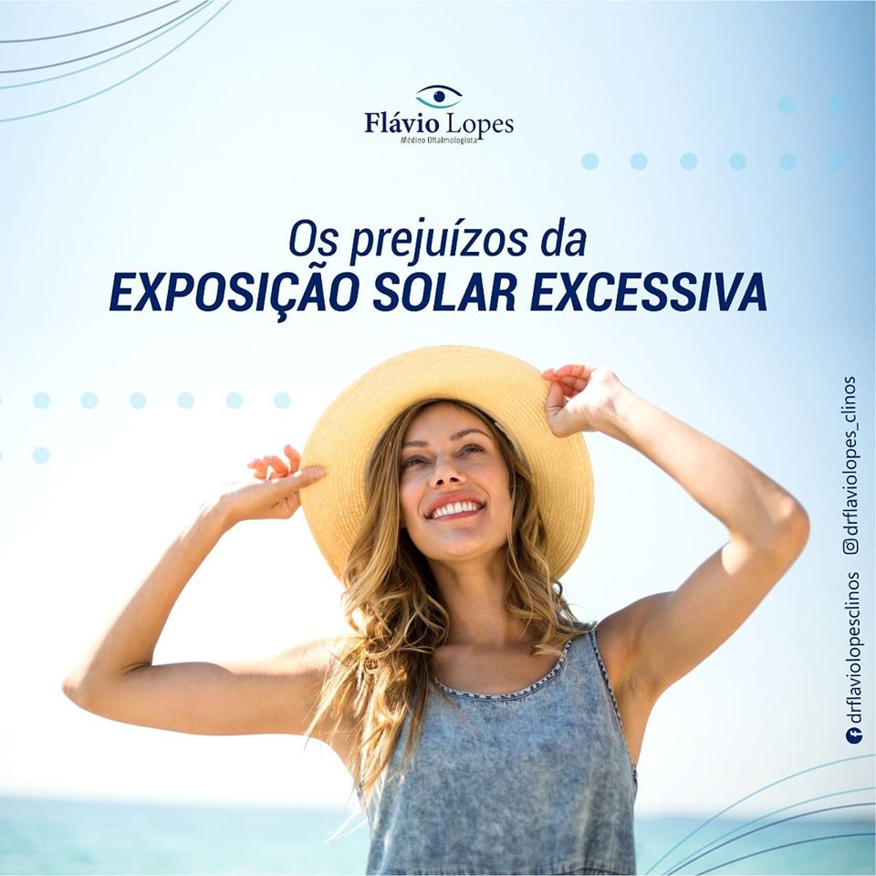 Você sabia que além da sua pele, o sol pode prejudicar a sua visão?