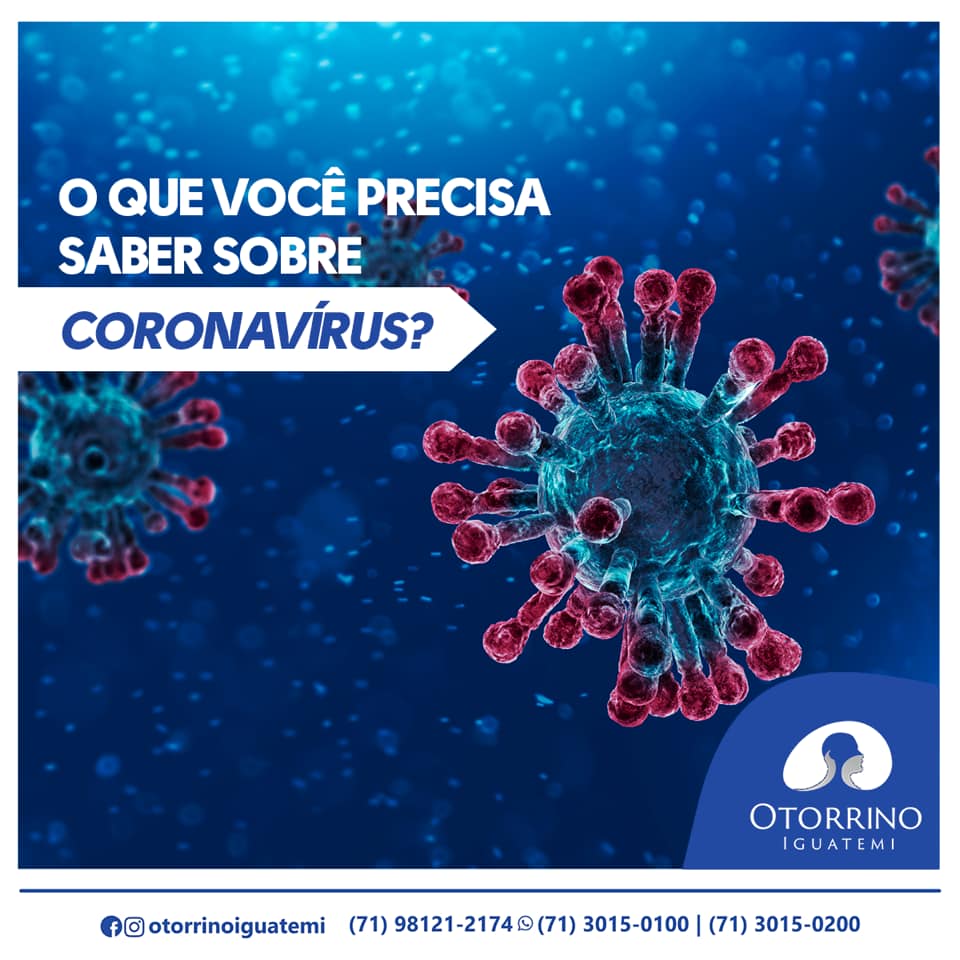 Sobre o Corona vírus!