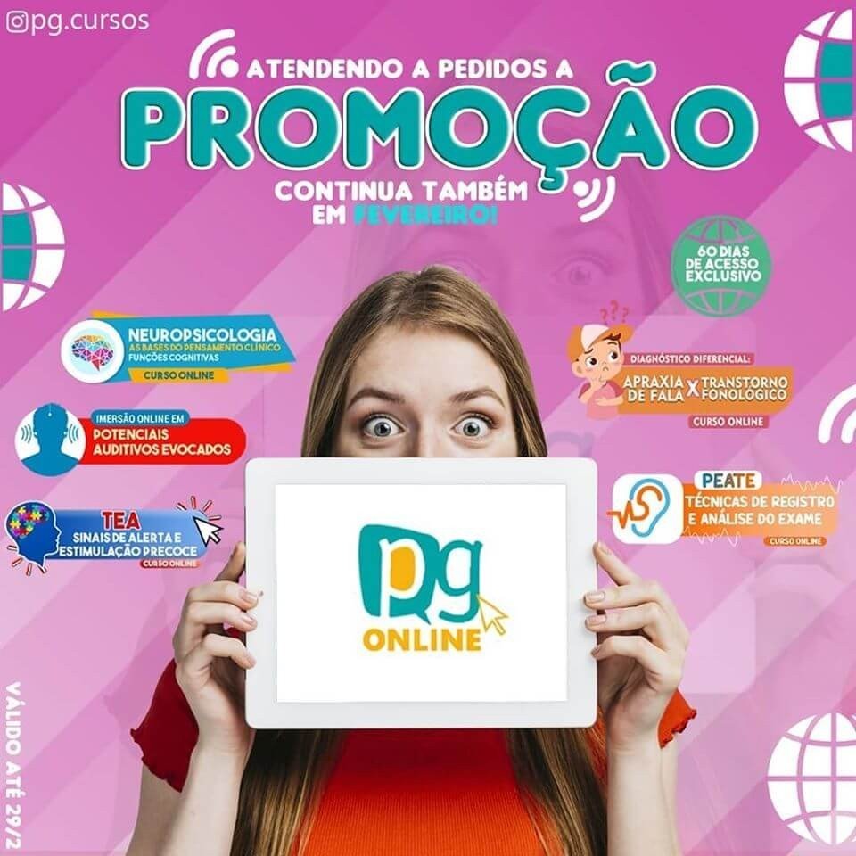 PROMOÇÃO DE INÍCIO DE ANO PARA OS CURSOS ONLINE CONTINUA