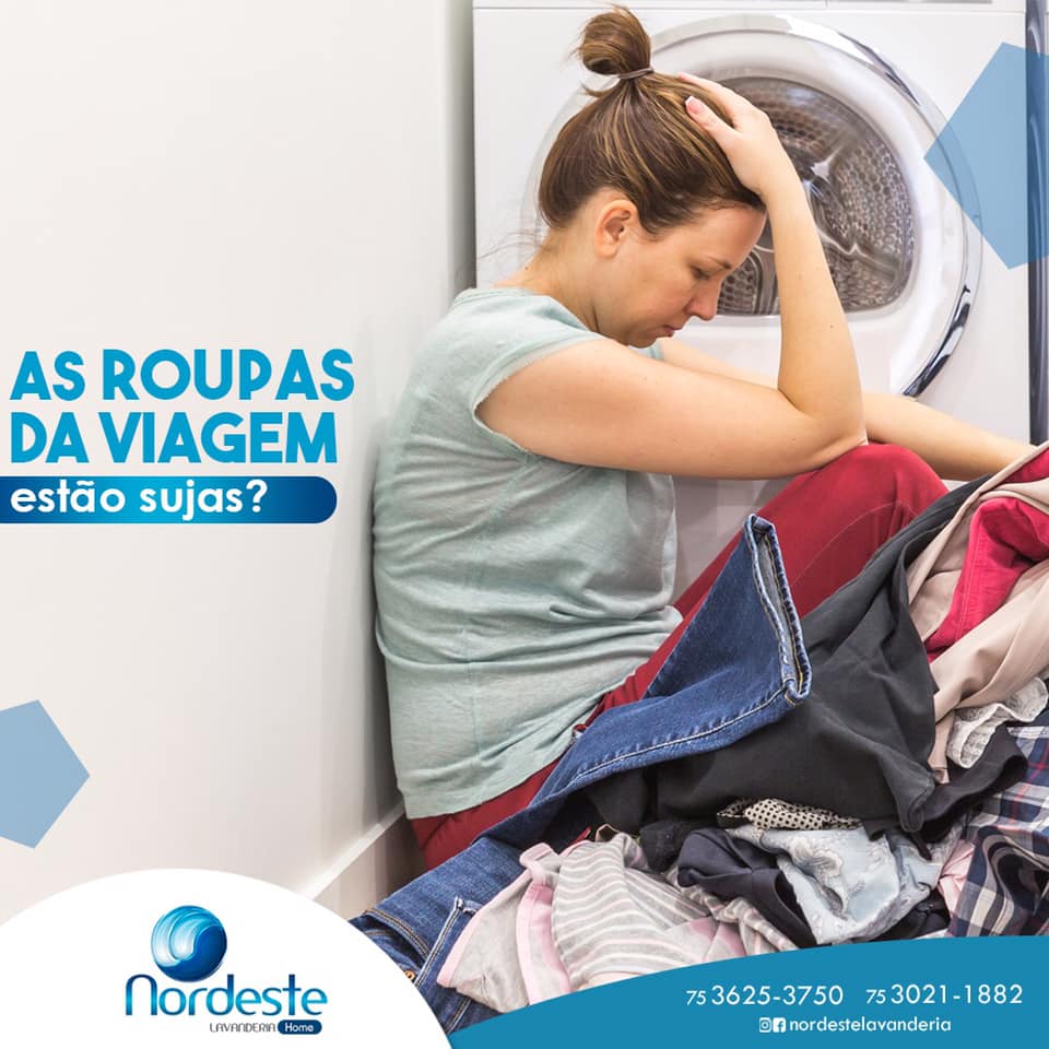 Você não vai perder seu fim de semana lavando roupas vai?