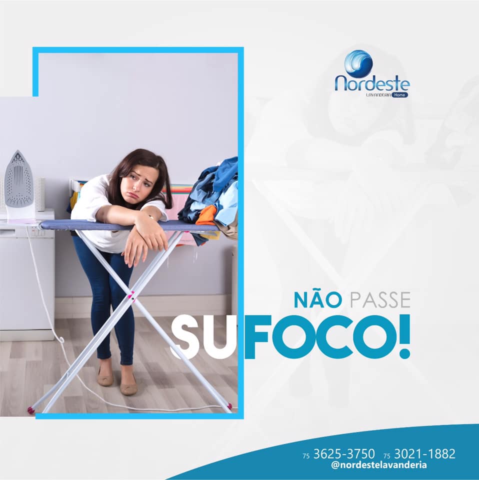 Que tal passar aqui na segunda e deixar suas roupas?