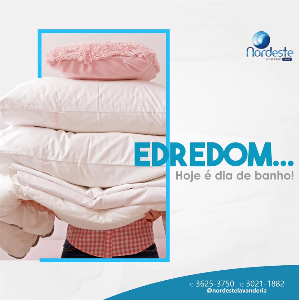 Edredom limpo. é bom para sua saúde!