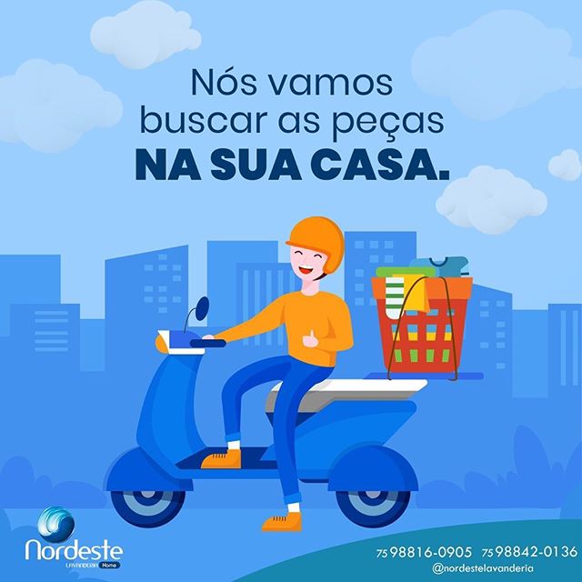 Nós podemos ir na sua casa buscar e te deixar livre dessa responsabilidade.