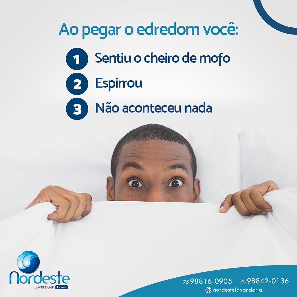 Esfriou você pegou o seu edredom guardado e agora?