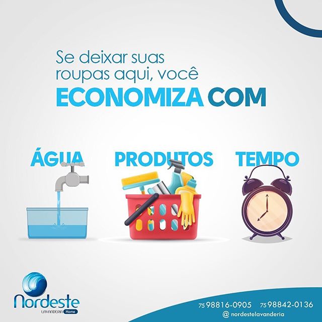 Com a Nordeste é rooupa limpa e mais economia!