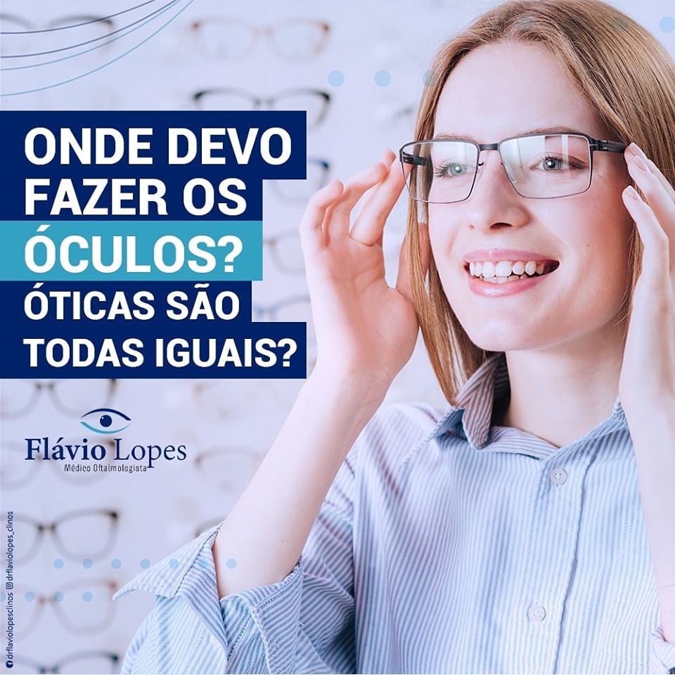 Posso fazer meus óculos em qualquer lugar?