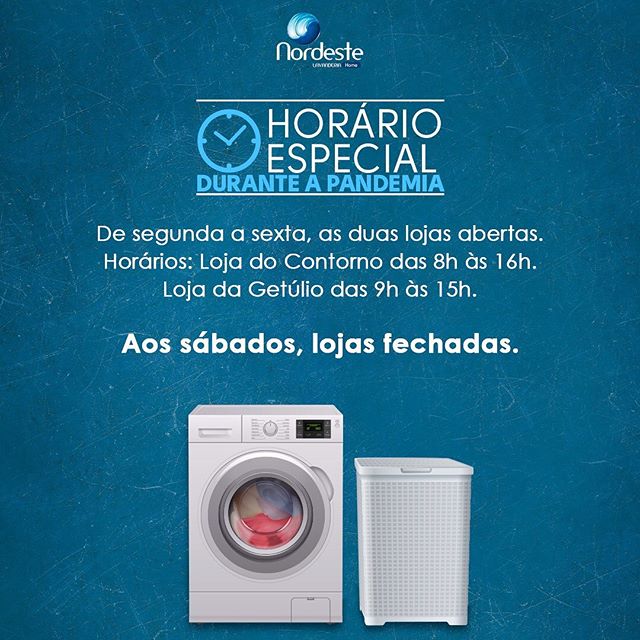 Horário Especial Durante a Pandemia!