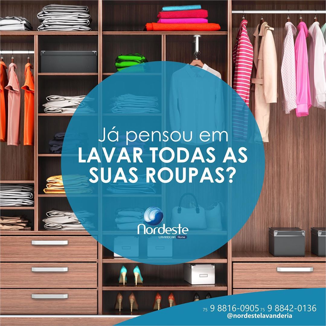Ja pensou em lavar todas as suas roupas?