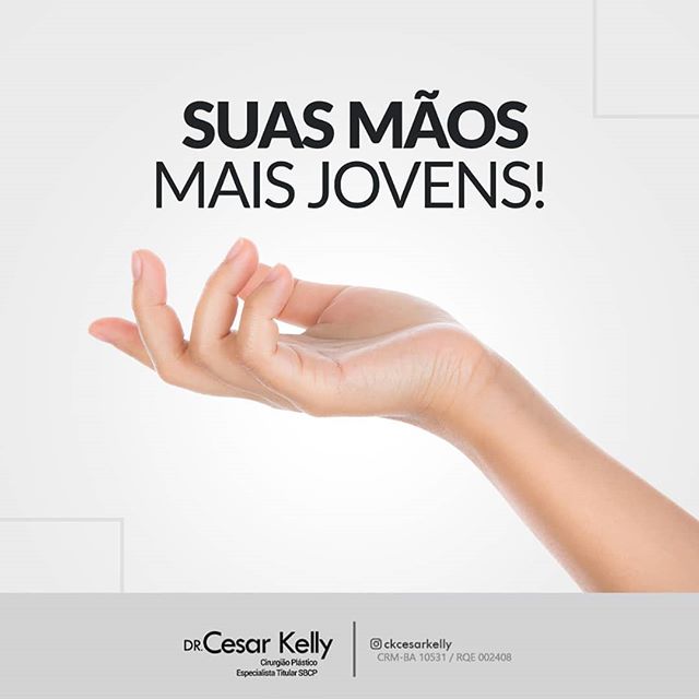 Que idade tem suas mãos?