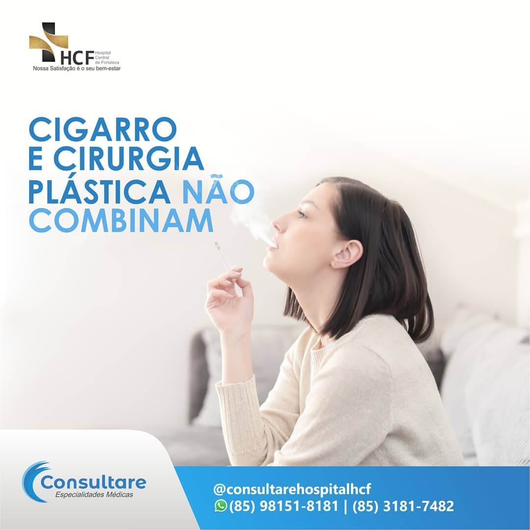 Cigarro e Cirurgia Plástica não combinam!!