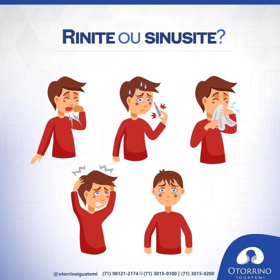 Rinite ou Sinusite?