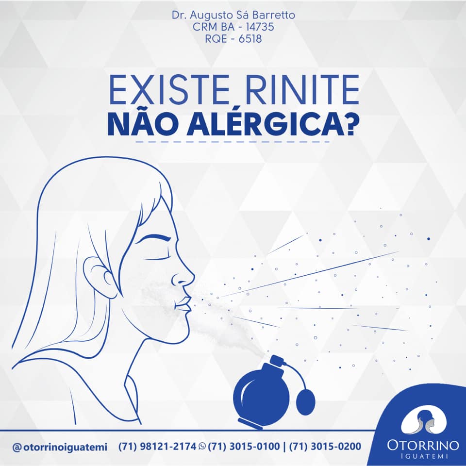Existe rinite não alérgica?