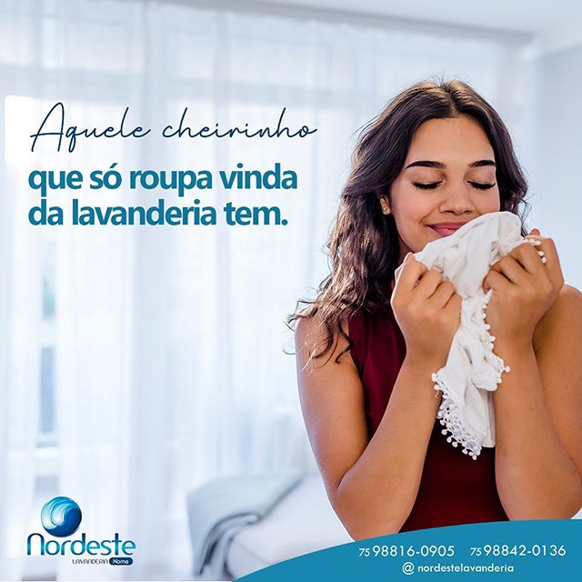 Nada melhor do que uma roupa cheirosinha!