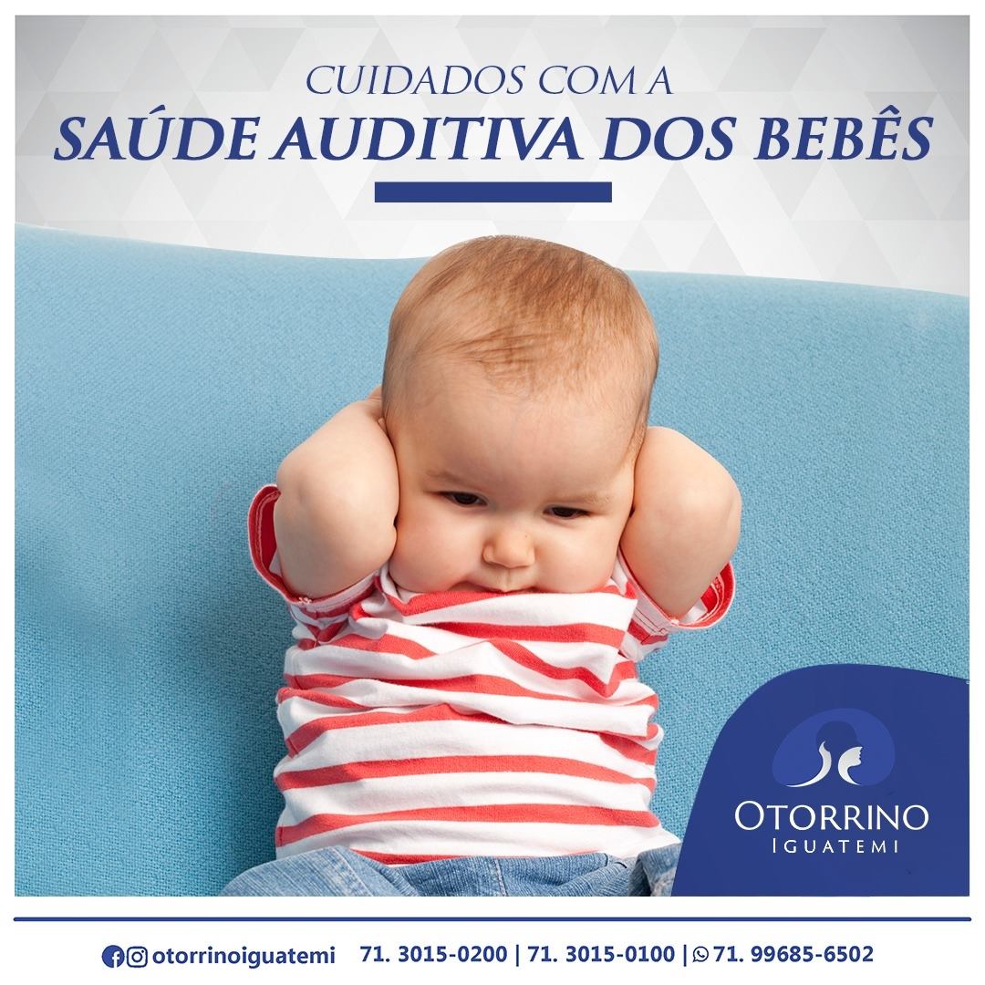 OTORRINO IGUATEMI: Faça o teste da orelhinha!