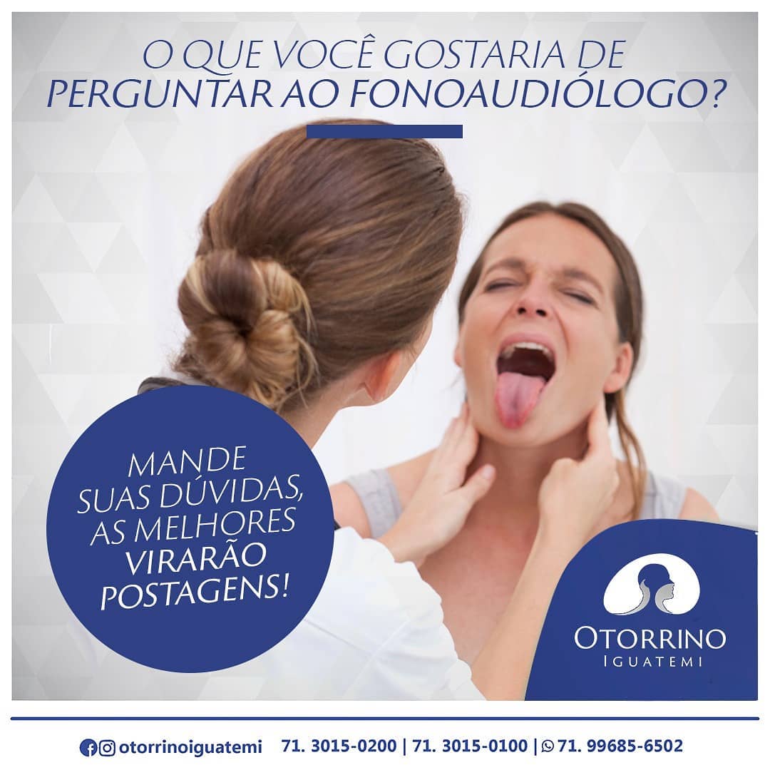 OTORRINO IGUATEMI: Estamos à sua disposição‼️