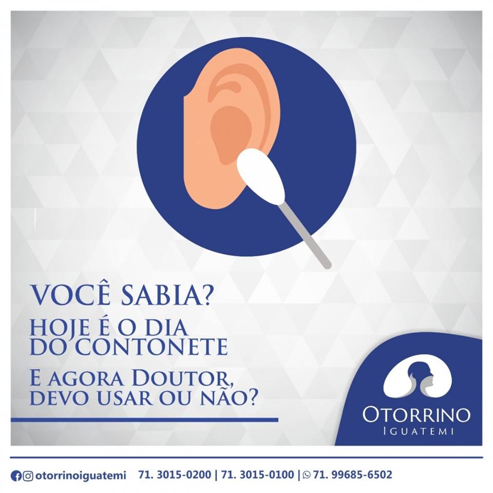 Otorrino Iguatemi - Devo usar cotonete?