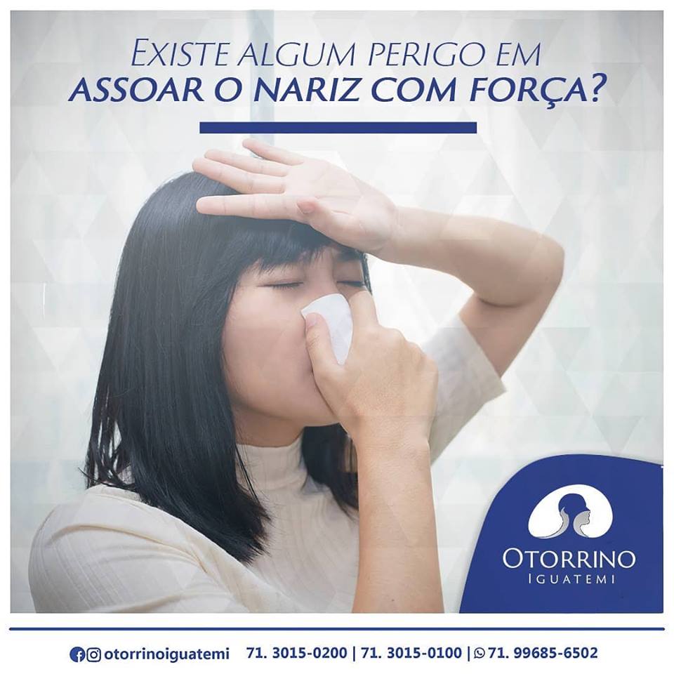 Otorrino Iguatemi responde: assoar o nariz com força faz mal?