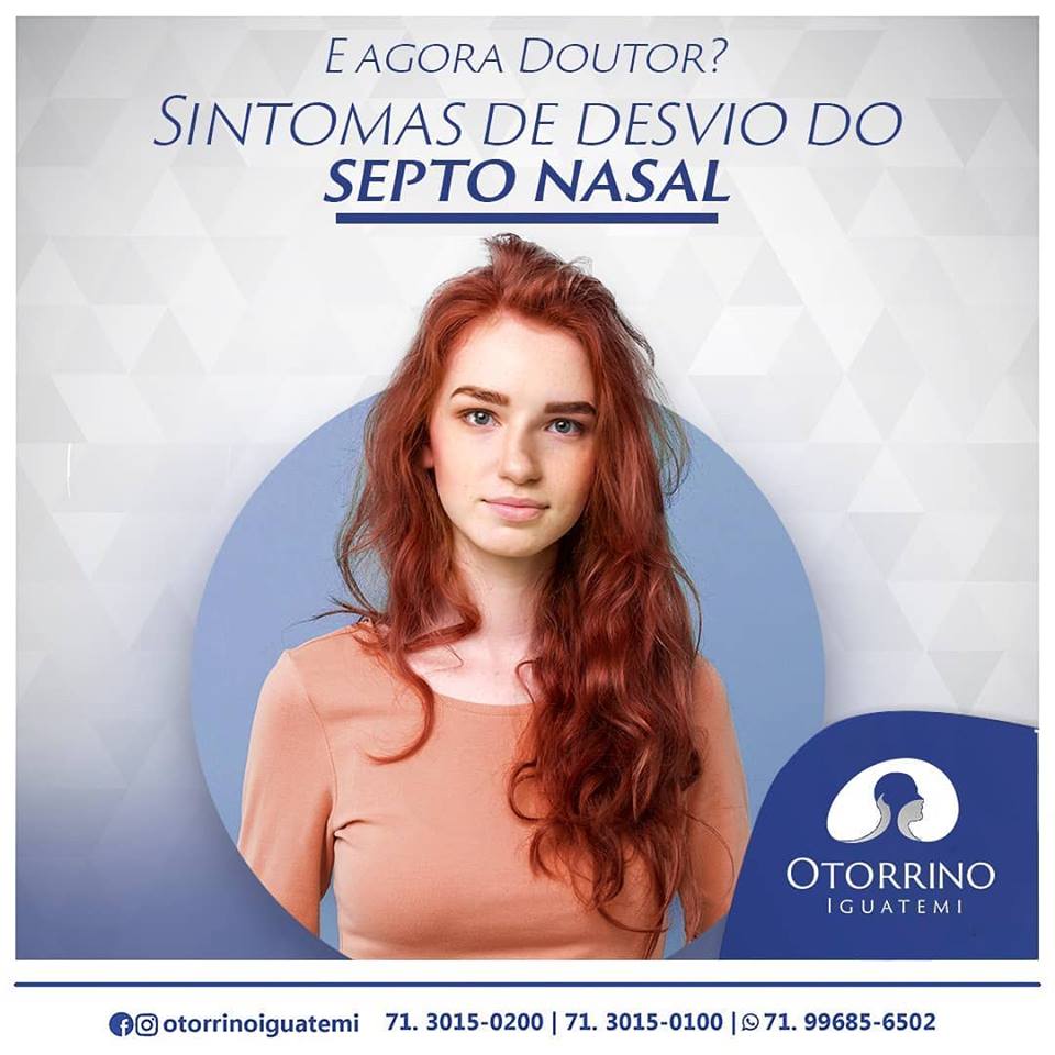 Otorrino Iguatemi - Quais os sintomas de desvio de septo nasal?