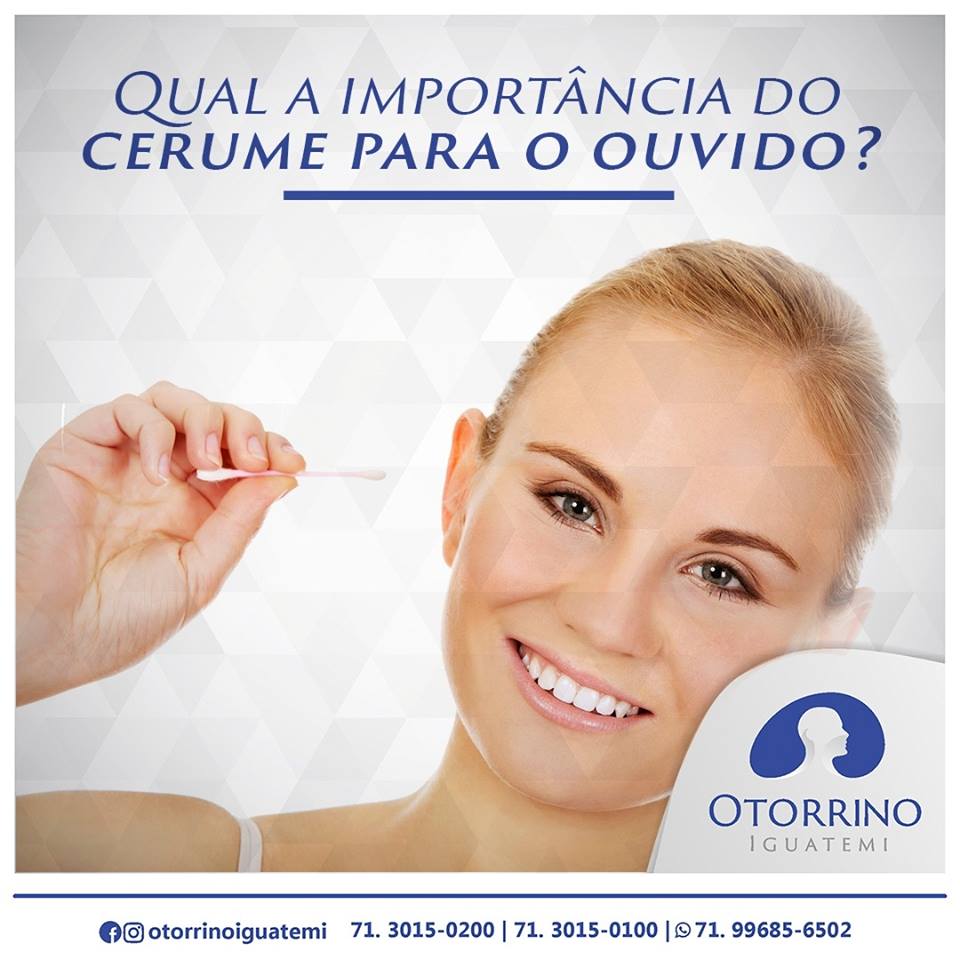 Otorrino Iguatemi - O cerume é importante para o ouvido?