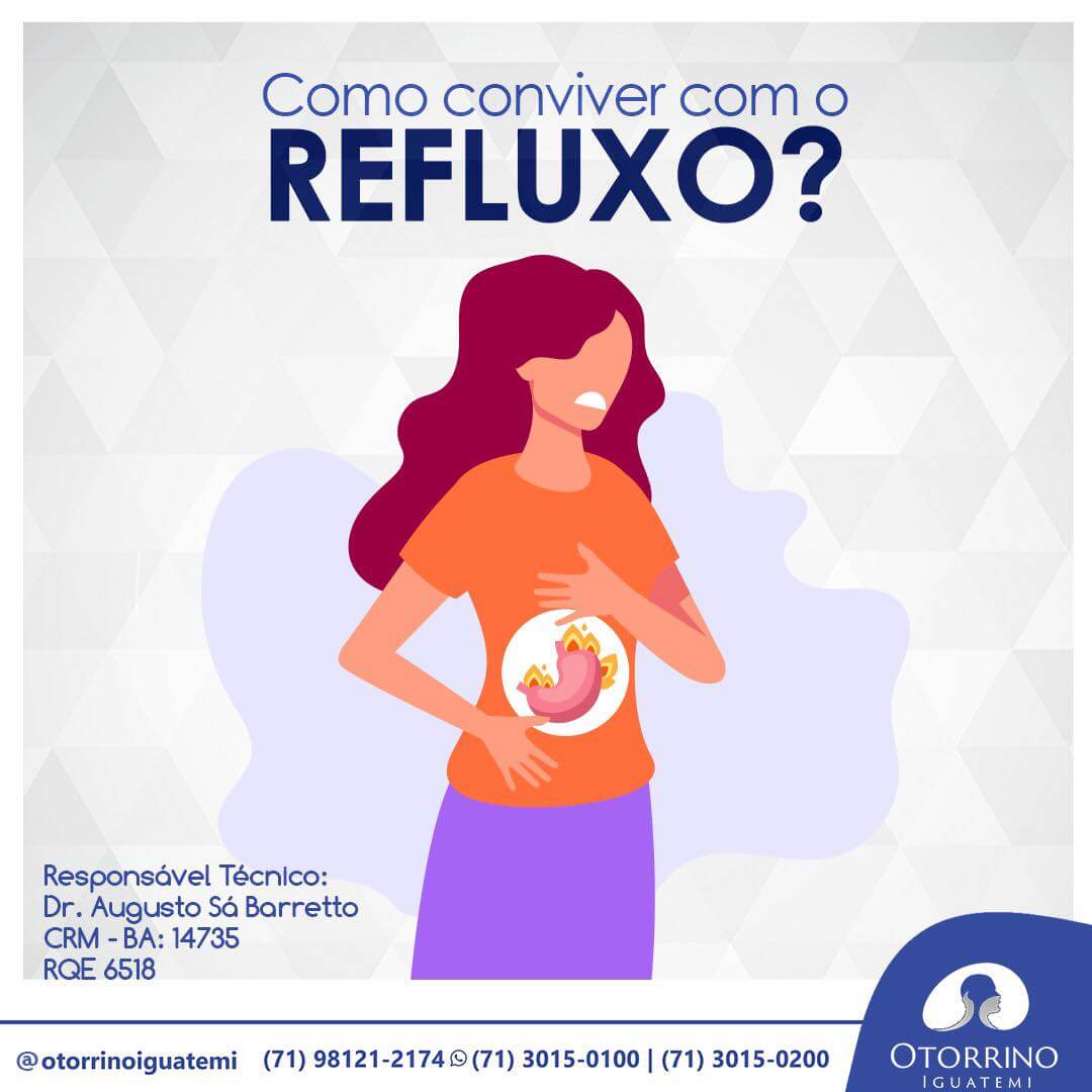 Como conviver com Refluxo?