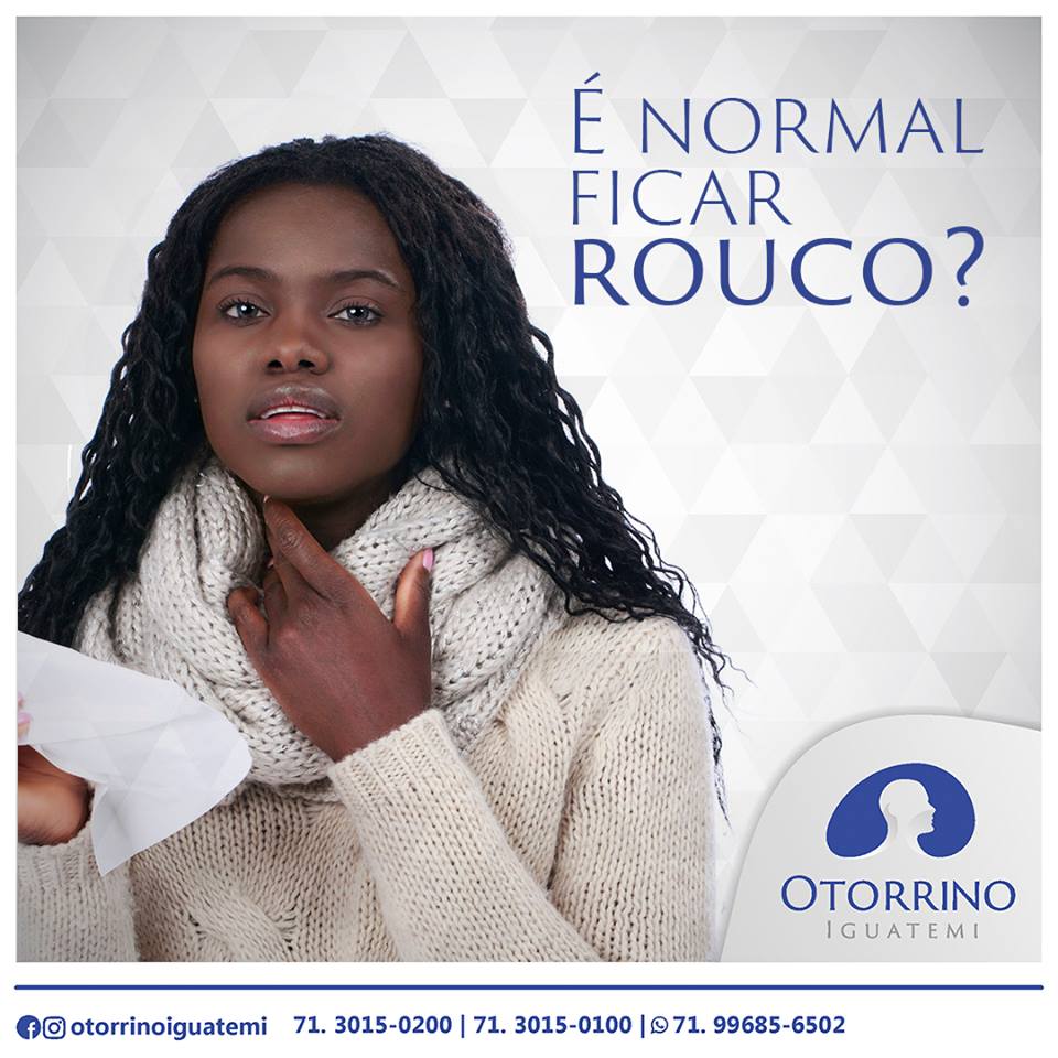 Será que a rouquidão é normal?