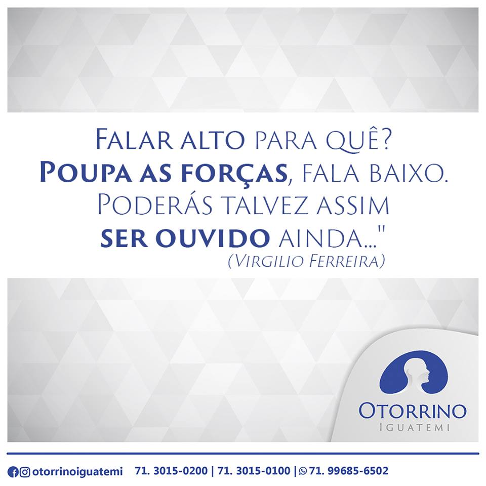 Dica de final de semana da Otorrino Igauatemi!