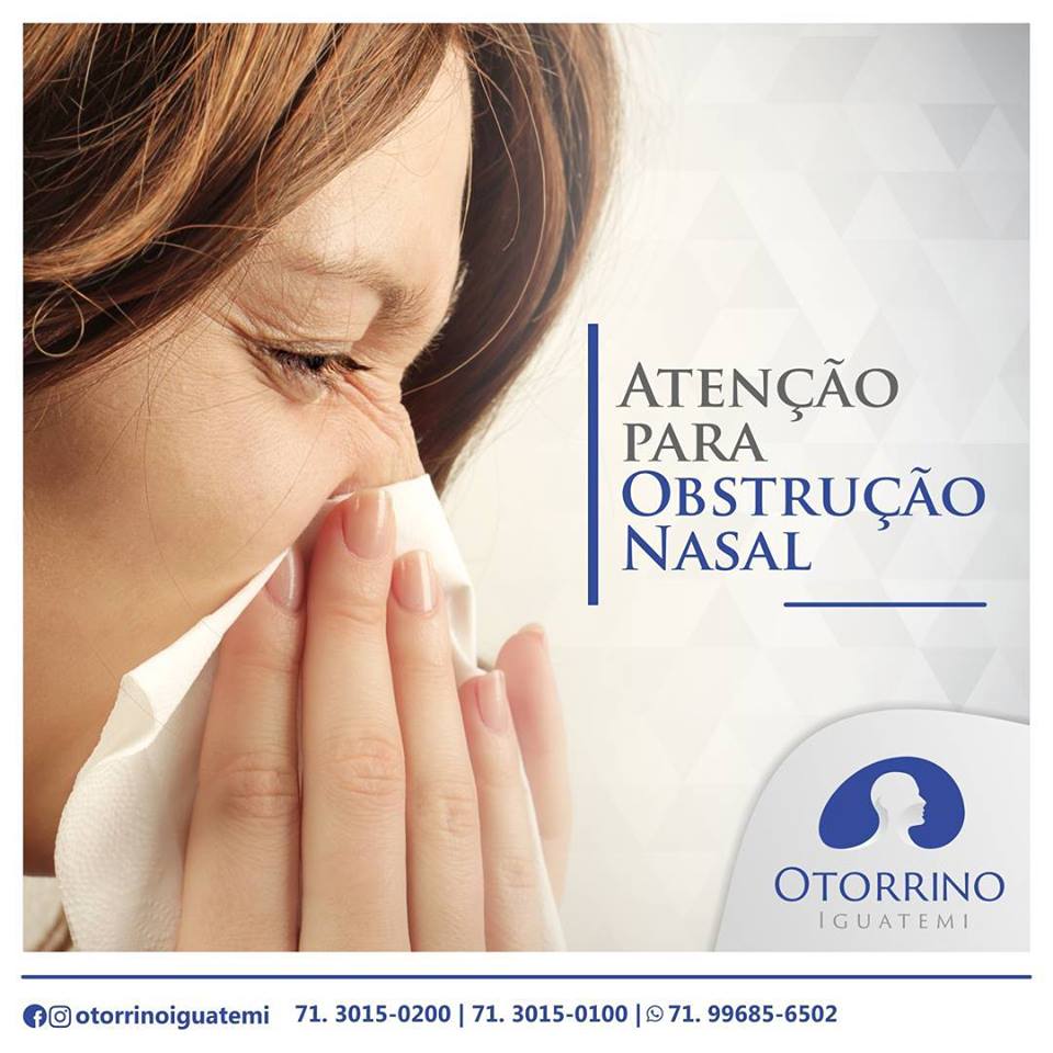 Obstrução Nasal!