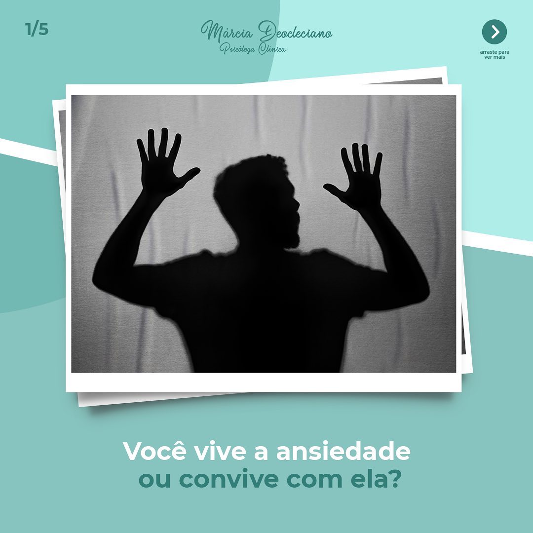 Se você vive nesse grau de ansiedade ,procure ajuda médica!